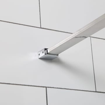 Mångsidig Brusevæg Lige Væg Klart Glas 900 - Sølv - Hus & renovering - Køkken & bad - Badeværelse - Bruser - Brusevægge