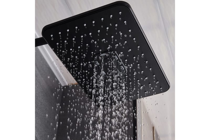 Brusesæt med loftbruser og LED-display - Hus & renovering - Køkken & bad - Badeværelse - Brusearmatur & tilbehør