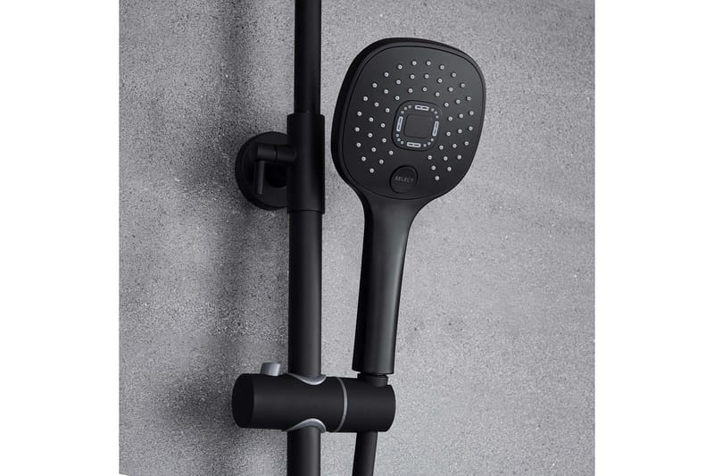 Brusesæt med loftbruser og LED-display - Hus & renovering - Køkken & bad - Badeværelse - Brusearmatur & tilbehør