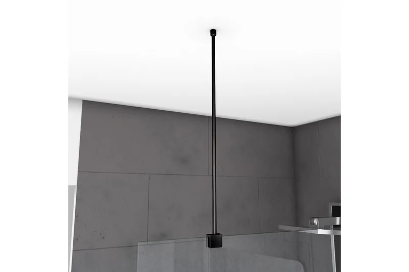 Brusestang 60 cm, Sort