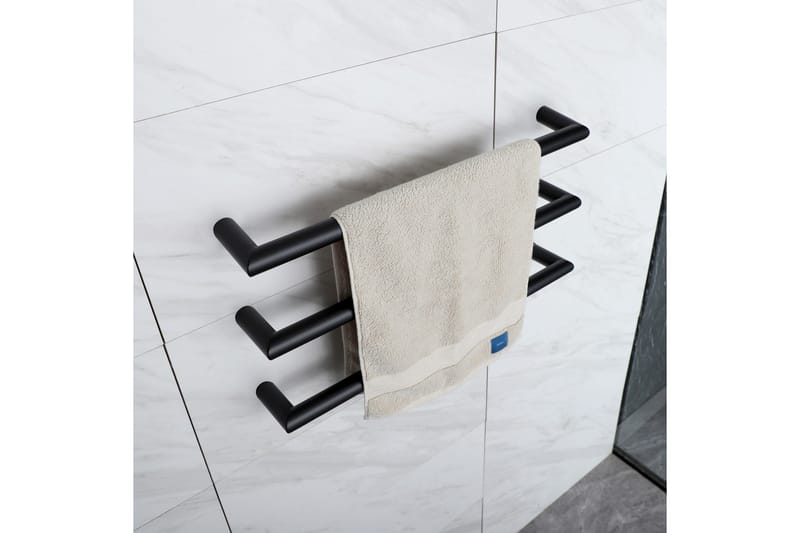 Elektrisk håndklædetørrer 63,2x3,2x10 cm | R01BB - Hus & renovering - Køkken & bad - Badeværelse - Håndklædetørrer - Håndklædetørrer el