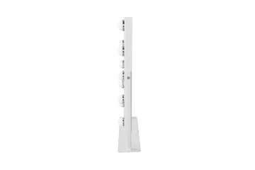 Glow Lille sminkspejl på fod 36,5 cm med LED-belysning/lamper Hollywood-spejl - Hvid - Boligtilbehør - Spejle - Spejl med belysning