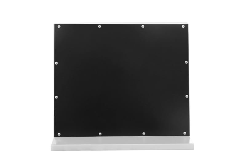 Glow Sminkespejl på fod 50 cm med LED Belysning/Lamper Hollywood spejl - Hvid - Boligtilbehør - Spejle - Makeupspejl