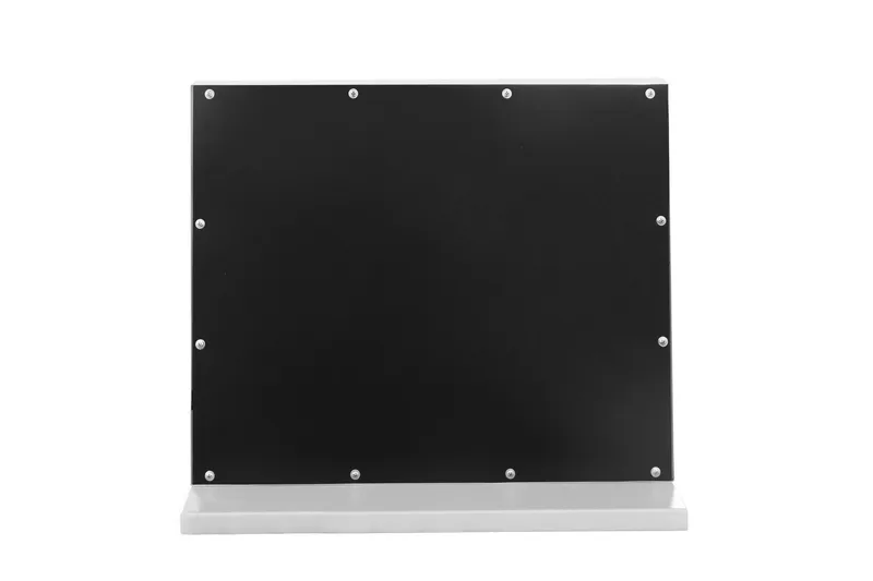 Glow sminkspejl på fod 50 cm med LED-belysning/lamper Hollywood-spejl - Hvid - Boligtilbehør - Spejle - Spejl med belysning