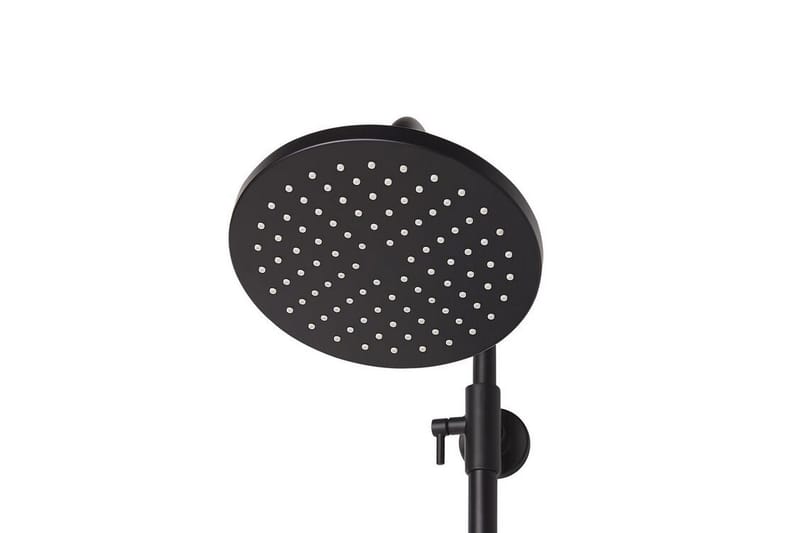 Gurara Brusesæt med Loftbruser - Sort - Hus & renovering - Køkken & bad - Badeværelse - Brusearmatur & tilbehør