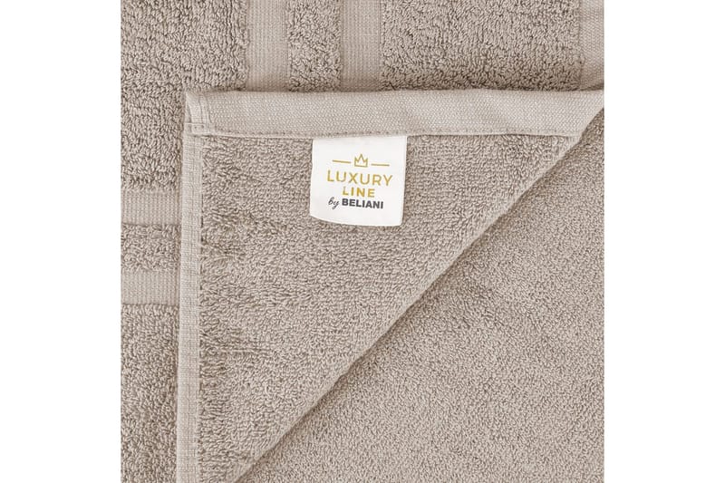 Håndklæde Areora sæt af 11 Beige - Beige - Hus & renovering - Køkken & bad - Badeværelse - Badeværelsestilbehør