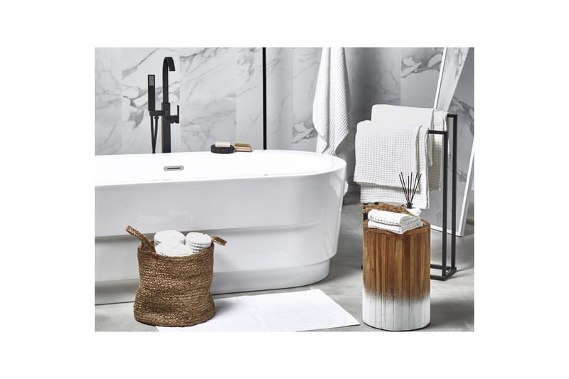 Håndklæde Areora sæt af 11 Hvid - Hvid - Hus & renovering - Køkken & bad - Badeværelse - Badeværelsestilbehør