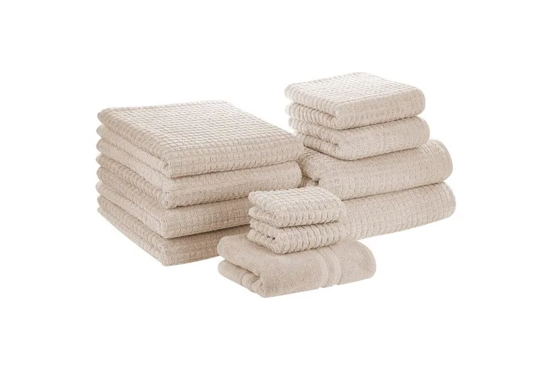 Håndklæde Atai sæt af 11 - Hus & renovering - Køkken & bad - Badeværelse - Badeværelsestilbehør