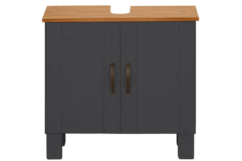 Alby Fritstående Vask 60x55 cm - Grå - Hus & renovering - Køkken & bad - Badeværelse - Håndvaske - Lille håndvask