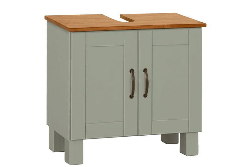 Alby Fritstående Vask 60x55 cm - Grøn - Hus & renovering - Køkken & bad - Badeværelse - Håndvaske - Lille håndvask