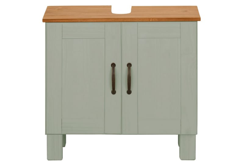 Alby Fritstående Vask 60x55 cm - Grøn - Hus & renovering - Køkken & bad - Badeværelse - Håndvaske - Lille håndvask