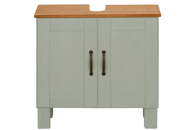 Alby Fritstående Vask 60x55 cm - Grøn - Hus & renovering - Køkken & bad - Badeværelse - Håndvaske - Lille håndvask