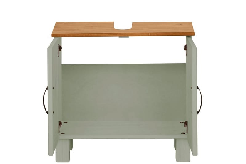 Alby Fritstående Vask 60x55 cm - Grøn - Hus & renovering - Køkken & bad - Badeværelse - Håndvaske - Lille håndvask