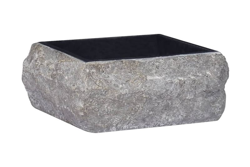 håndvask 30x30x13 cm marmor sort - Sort - Hus & renovering - Køkken & bad - Badeværelse - Håndvaske - Lille håndvask