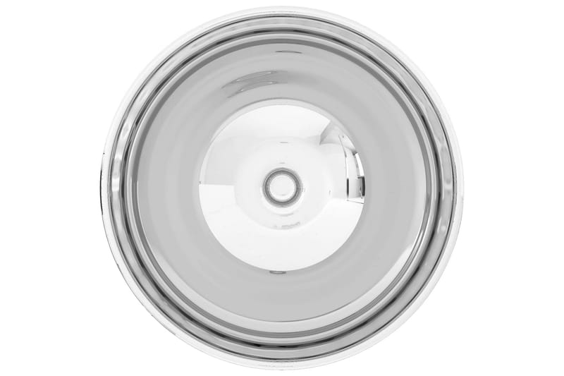 håndvask 32,5 x 14 cm keramik sølvfarvet - Sølv - Lille håndvask