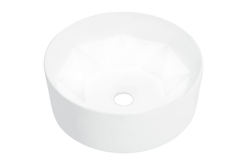 håndvask 36 x 14 keramik hvid - Hvid - Lille håndvask
