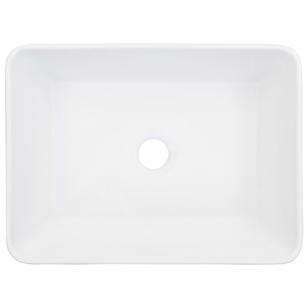 håndvask 40 x 30 x 13 cm keramik hvid - Hvid - Hus & renovering - Køkken & bad - Badeværelse - Håndvaske - Lille håndvask