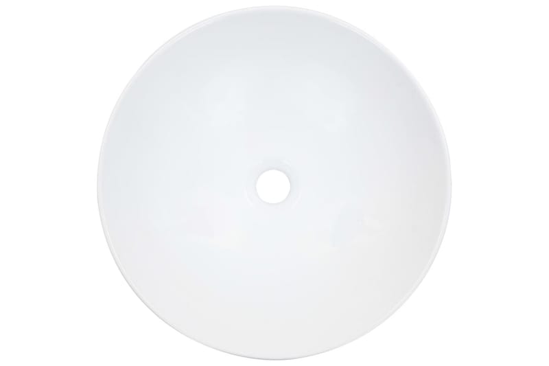 håndvask 41 x 12,5 cm keramik hvid - Hvid - Lille håndvask