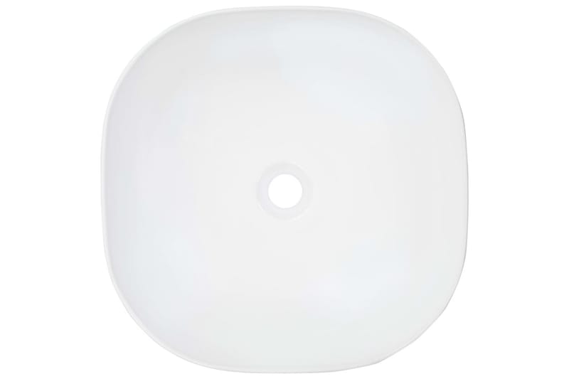 håndvask 42,5 x 42,5 x 14,5 cm keramik hvid - Hvid - Lille håndvask