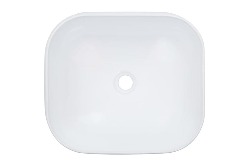 håndvask 44,5 x 39,5 x 14,5 cm keramik hvid - Hvid - Hus & renovering - Køkken & bad - Badeværelse - Håndvaske - Lille håndvask