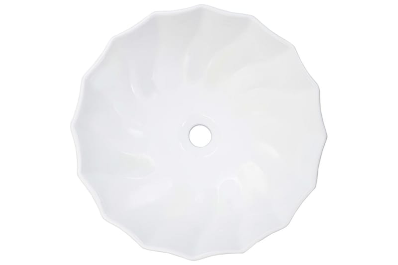 håndvask 46 x 17 cm keramik hvid - Hvid - Hus & renovering - Køkken & bad - Badeværelse - Håndvaske - Lille håndvask