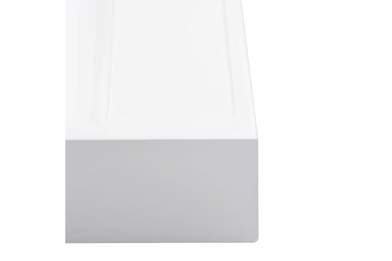 håndvask 50 x 50 x 12,3 cm mineralstøbt/marmorstøbt hvid - Hvid - Hus & renovering - Køkken & bad - Badeværelse - Håndvaske - Lille håndvask