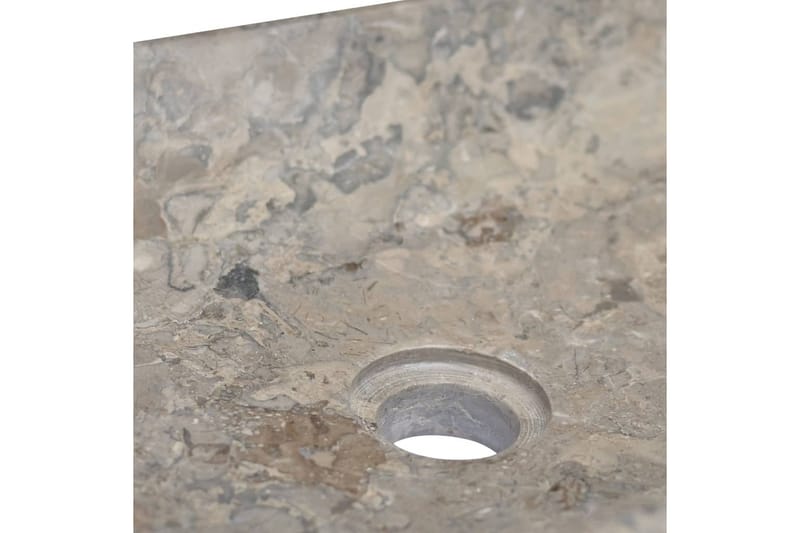 håndvask 50x35x10 cm marmor grå - Grå - Lille håndvask