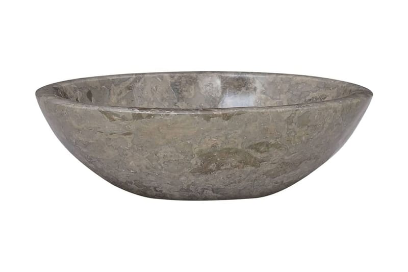 håndvask 53x40x15 cm marmor grå - Grå - Lille håndvask