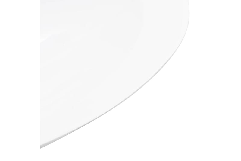 håndvask 59,3 x 35,1 x 10,7 cm mineralstøbt/marmorstøbt hvid - Hvid - Hus & renovering - Køkken & bad - Badeværelse - Håndvaske - Lille håndvask
