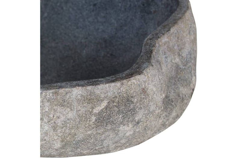 håndvask flodsten oval 38-45 cm - Hus & renovering - Køkken & bad - Badeværelse - Håndvaske - Lille håndvask
