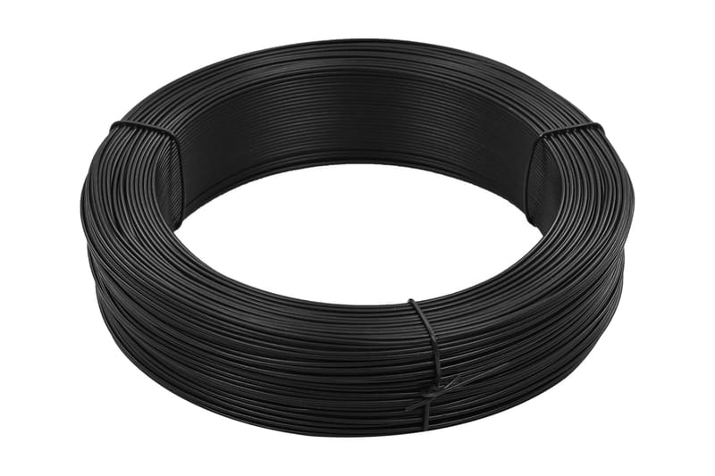 hegnsbindetråd 250 m 2,3/3,8 mm stål antracitgrå - Grå - Lille håndvask