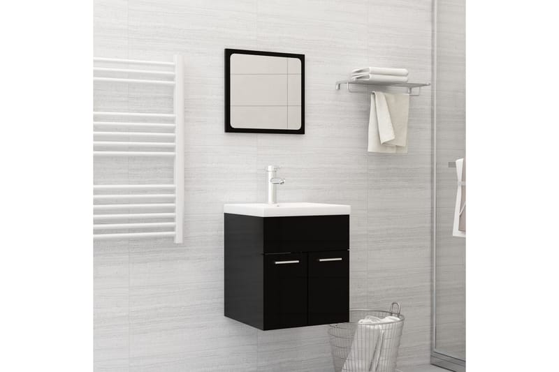 indbygget håndvask med hane 42x39x18 cm keramisk hvid - Hus & renovering - Køkken & bad - Badeværelse - Håndvaske - Lille håndvask