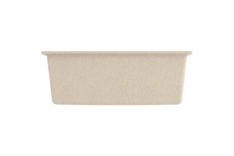 Køkkenvask Med Overløbshul Granit Beige - Beige - Hus & renovering - Køkken & bad - Badeværelse - Håndvaske - Lille håndvask