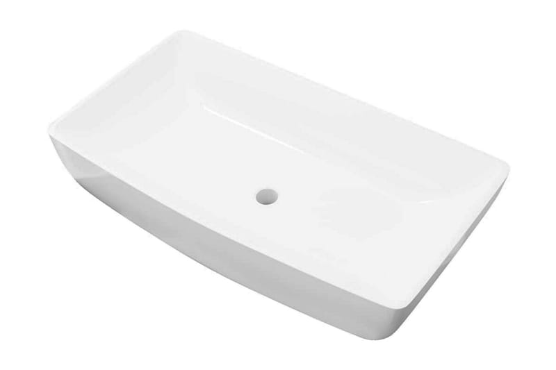 Sink MÃ<br>laren 71x39cm hvid - Hvid - Lille håndvask