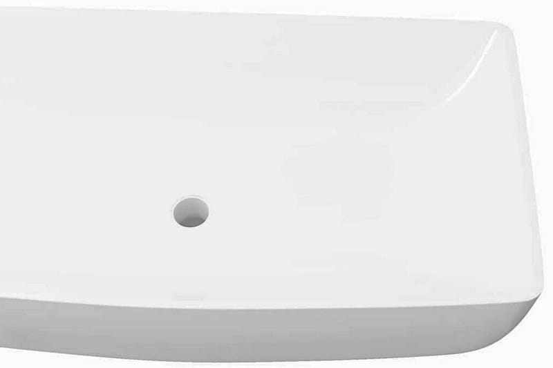 Sink MÃ<br>laren 71x39cm hvid - Hvid - Hus & renovering - Køkken & bad - Badeværelse - Håndvaske - Lille håndvask