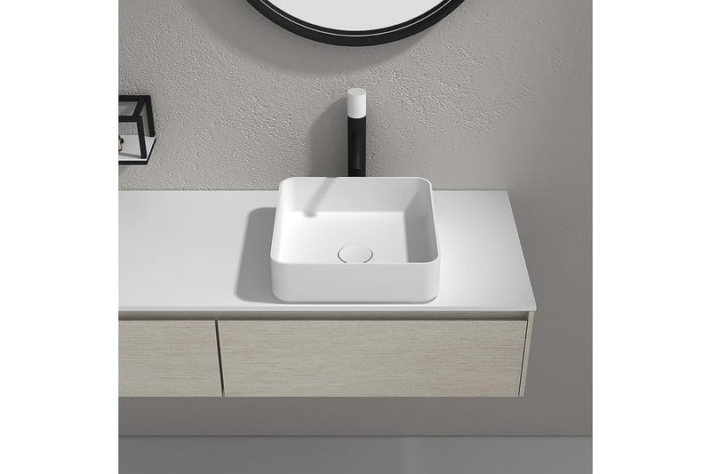 Håndvask Bathlife Stark - Hvid - Lille håndvask