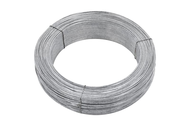 hegnsbindetråd 250 m 2 mm stål - Sølv - Lille håndvask