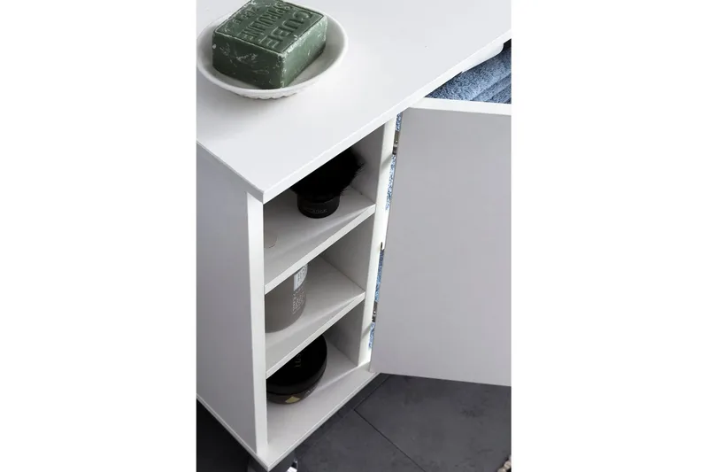 Vask Bundenhed Wohnling Folieret Spånplade 1 Dør 6 Opbevaringshylder Moderne - Hus & renovering - Køkken & bad - Badeværelse - Håndvaske - Lille håndvask