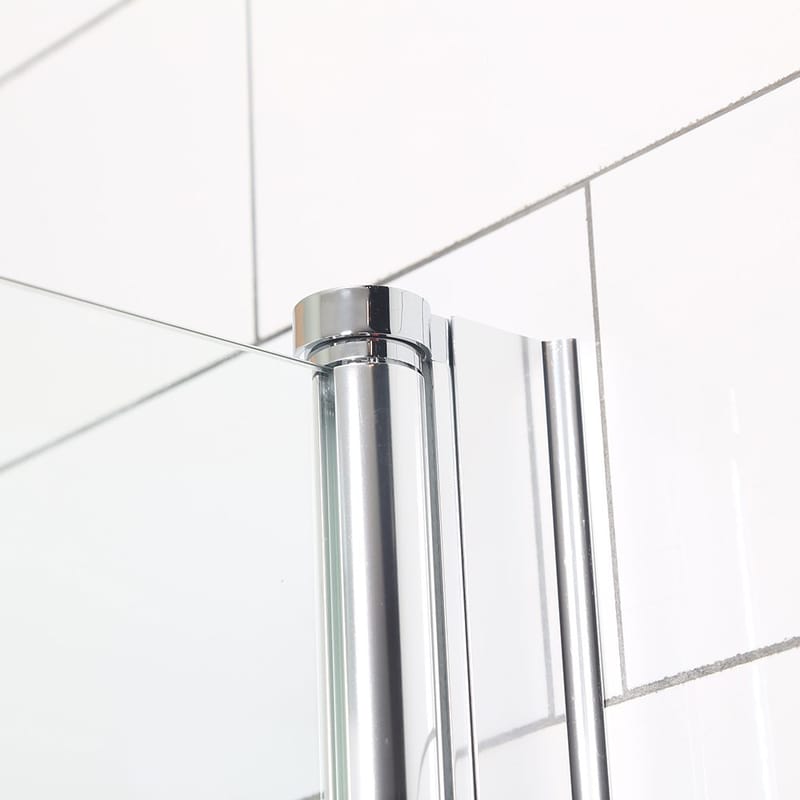 Mångsidig Brusedør Lige Dør Klart Glas 800 - Sølv - Hus & renovering - Køkken & bad - Badeværelse - Bruser