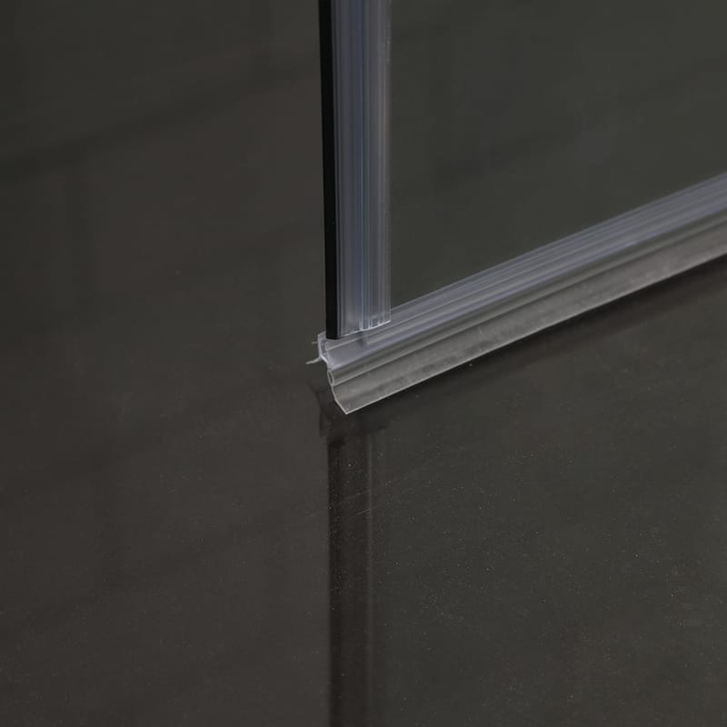 Mångsidig Brusedør Lige Dør Klart Glas 800 - Sølv - Hus & renovering - Køkken & bad - Badeværelse - Bruser