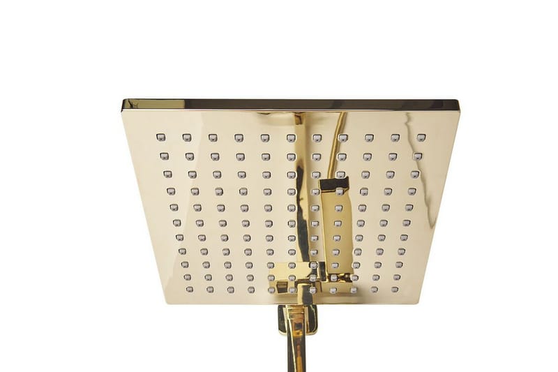 Tagbo Brusesæt med Loftbruser - Guld - Hus & renovering - Køkken & bad - Badeværelse - Brusearmatur & tilbehør