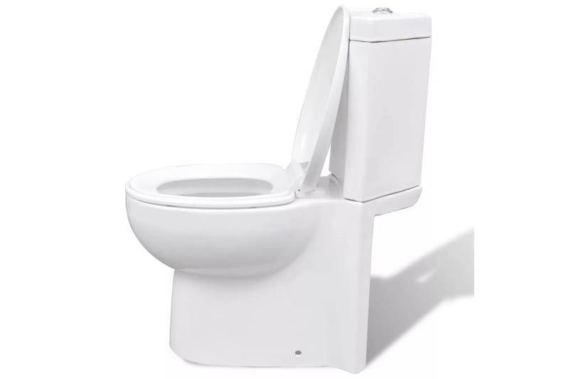 keramisk hjørnetoilet hvid - Hvid - Gulvstående toilet
