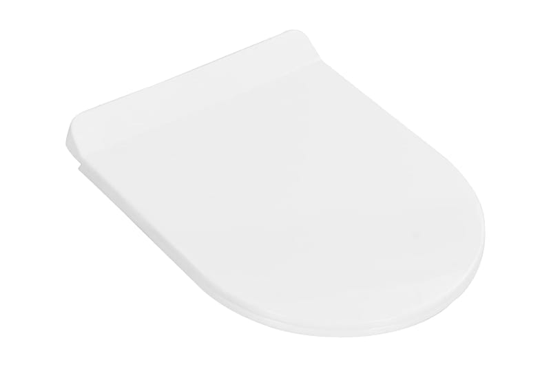 toiletsæde med soft-close og quick release-design hvid - Hvid - Toiletsæde