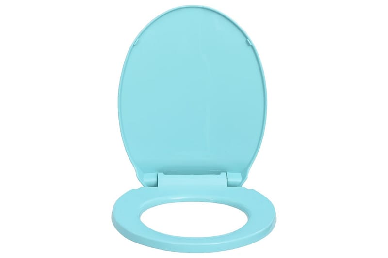 toiletsæde med soft-close oval grøn - Grøn - Toiletsæde
