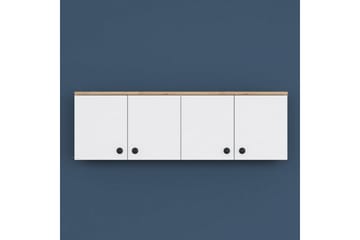 Calros Hörnskåp - Valnød/Hvid - Hus & renovering - Køkken & bad - Køkken & bryggers