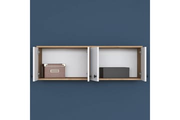 Calros Hörnskåp - Valnød/Hvid - Hus & renovering - Køkken & bad - Køkken & bryggers