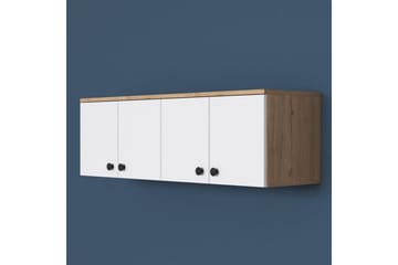 Calros Hörnskåp - Valnød/Hvid - Hus & renovering - Køkken & bad - Køkken & bryggers