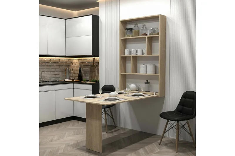 Dunvegan Overskab 80 cm - Brun - Hus & renovering - Køkken & bad - Køkken & bryggers