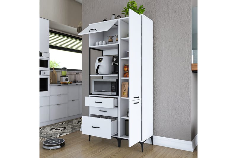 Eligius Højskab - Hvid - Hus & renovering - Køkken & bad - Køkken & bryggers