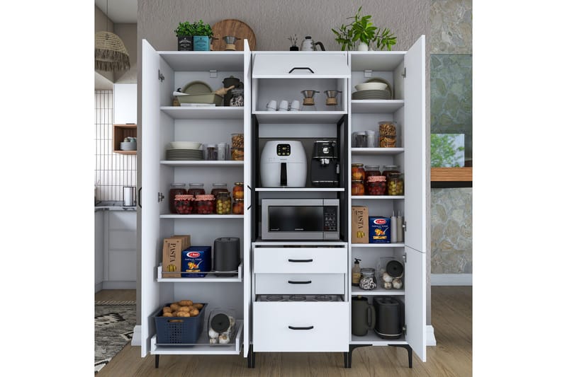 Eligius Højskab - Hvid - Hus & renovering - Køkken & bad - Køkken & bryggers
